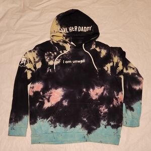 Barstool Sports I am Unwell  Hoodie Tie Dye Sz. XL